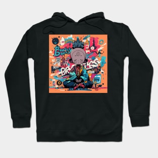 Mystical Doodle Meditator Hoodie